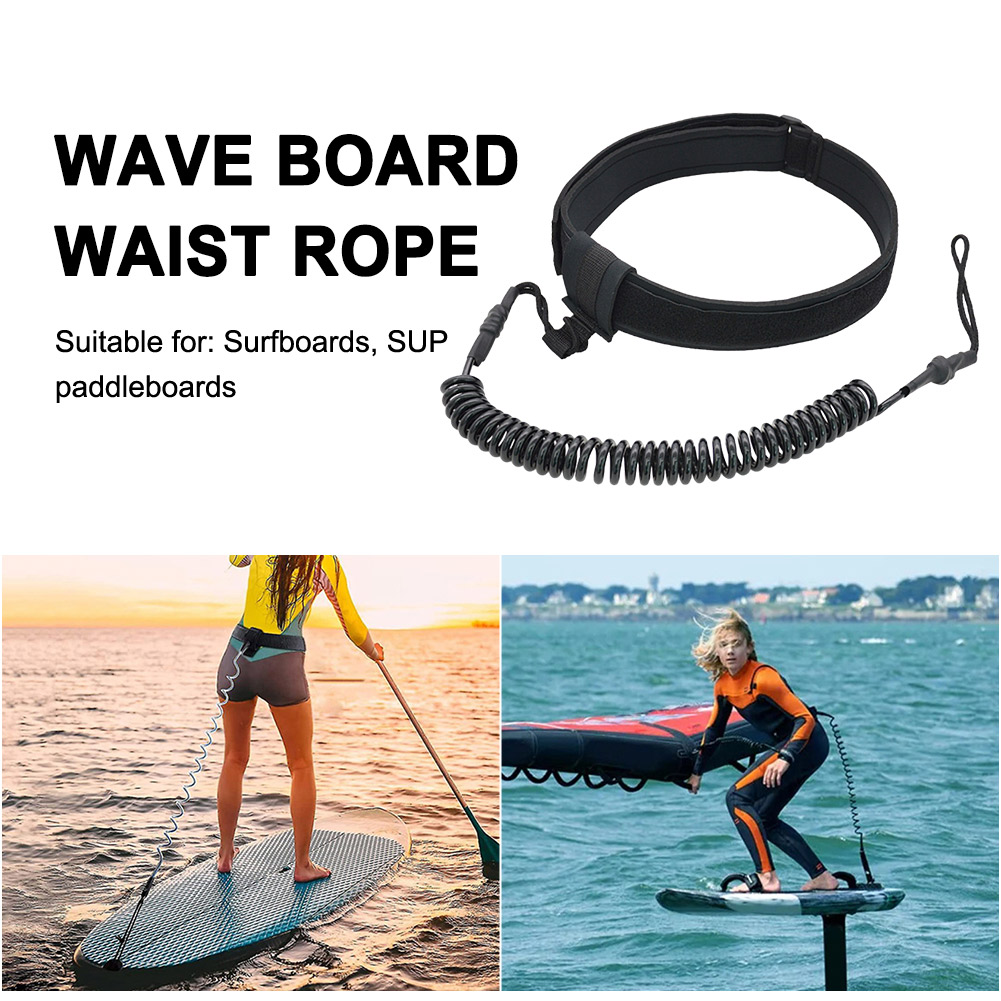 Stand Up Paddle Leash - 6mm Water Sport Surfboard Leash TPU