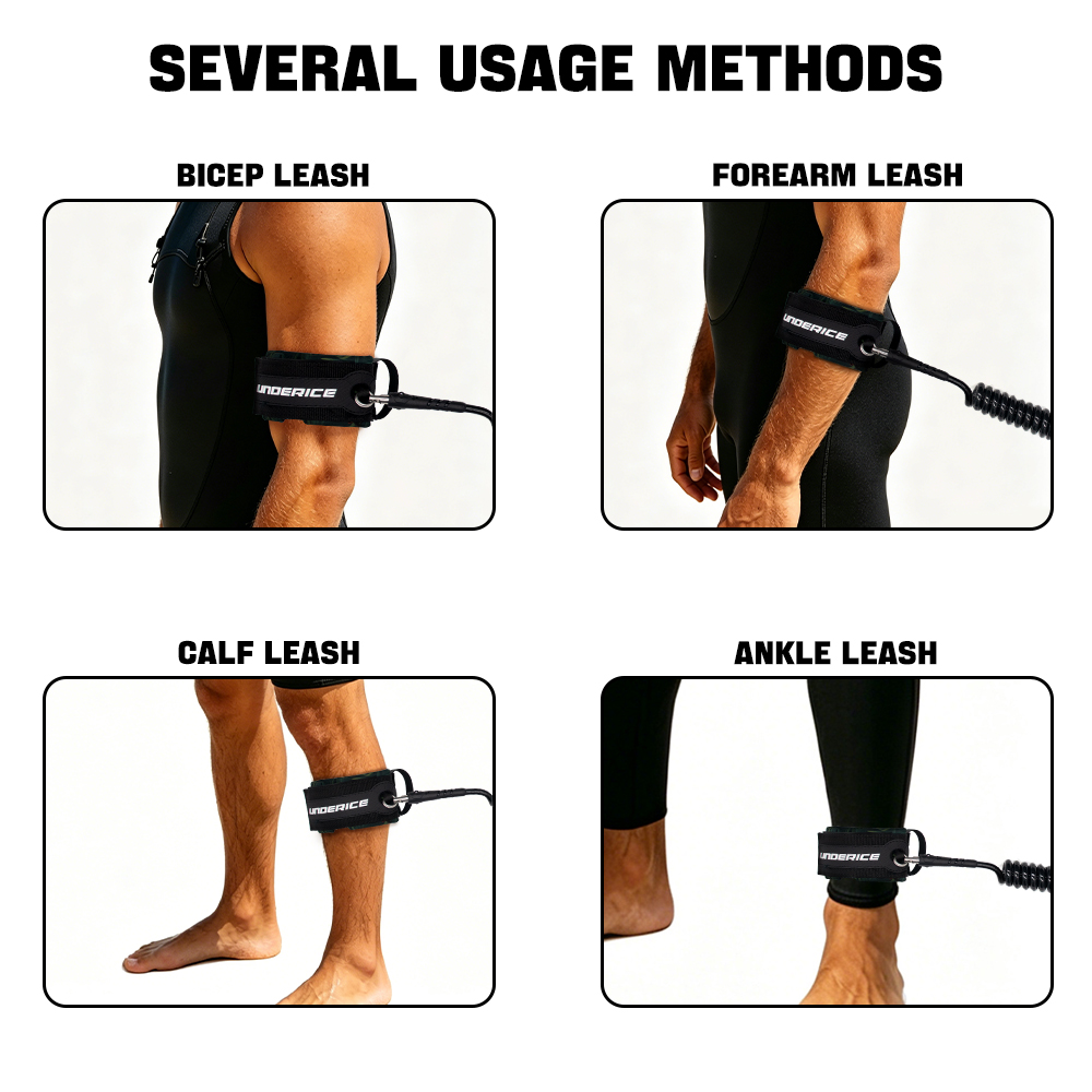 TPU Surfboard Leash Adjustable - Stand Up Paddle Leash recension och pris