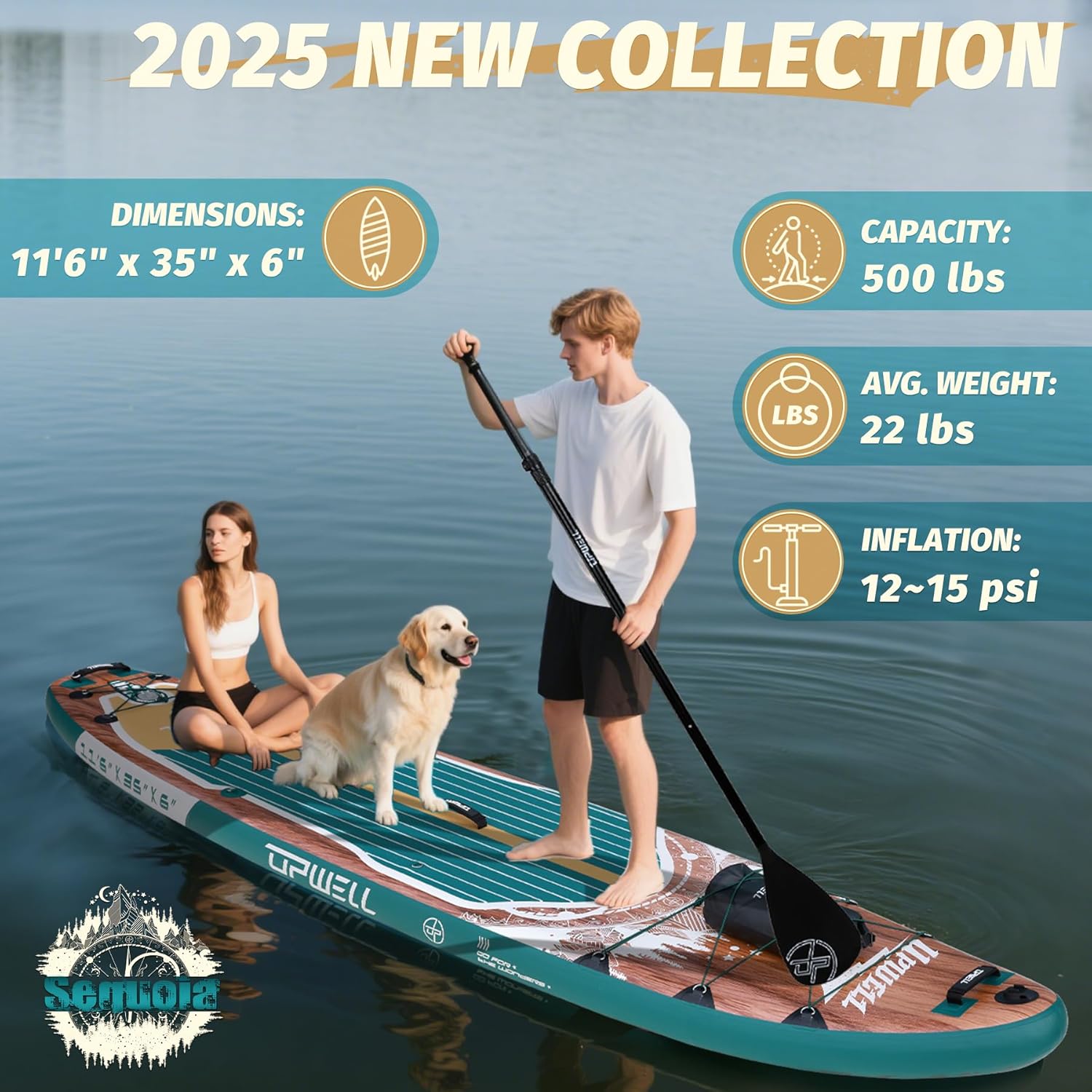 Inflatable Stand Up Paddle Boa - Stand Up Paddle Leash recension och pris