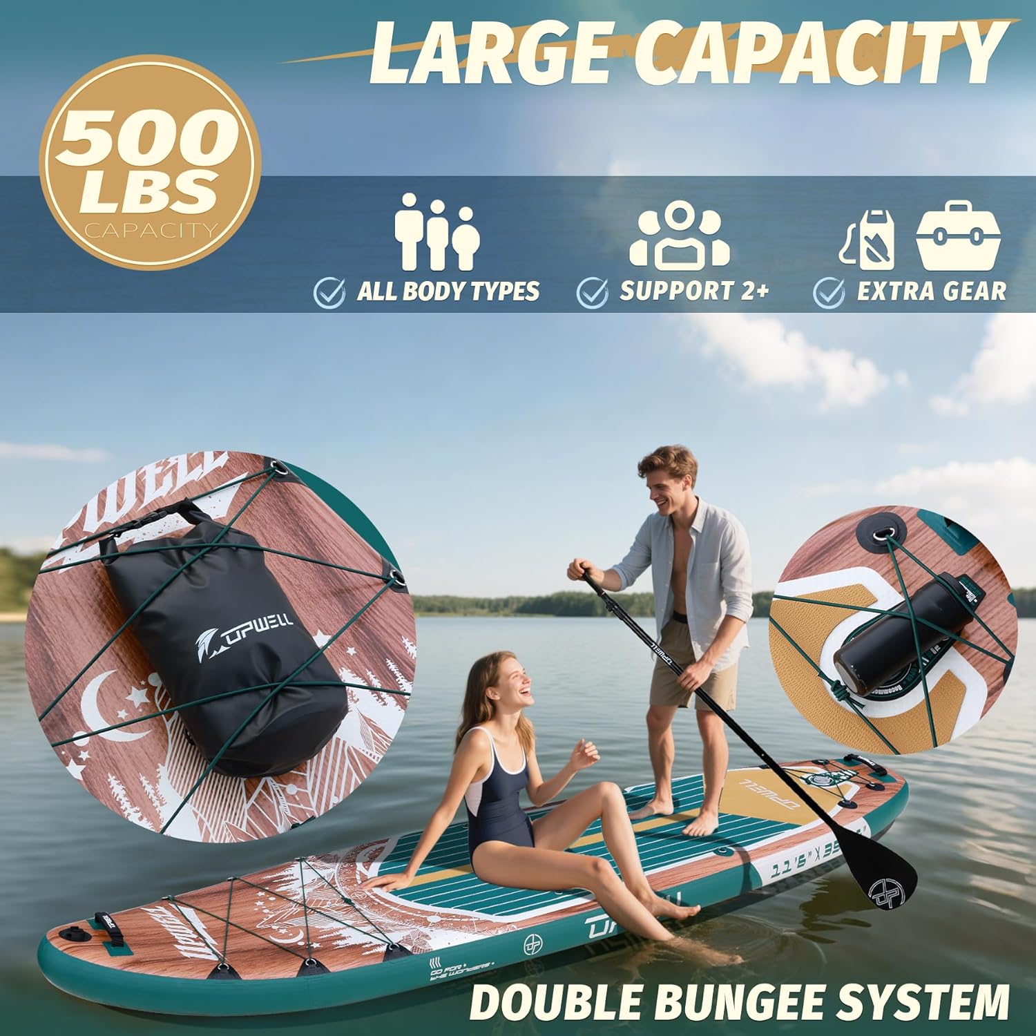 Inflatable Stand Up Paddle Boa - Stand Up Paddle Leash recension och pris