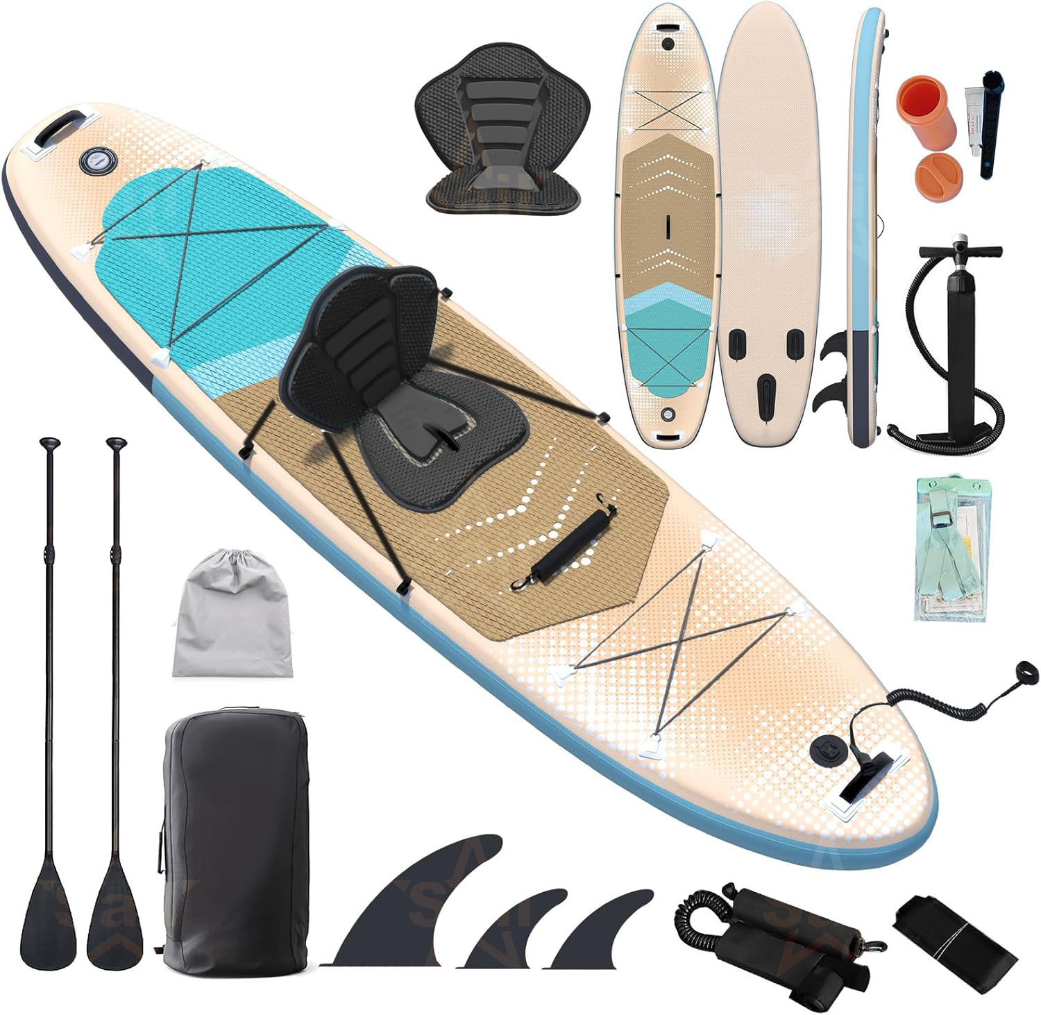 Multi-Purpose Inflatable Stand - Stand Up Paddle Leash recension och pris