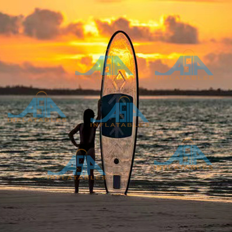 Crystal Clear Bottom Sup Stand - Stand Up Paddle Leash recension och pris