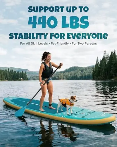 Extra Wide Iatable Stand Up Pa - Stand Up Paddle Leash recension och pris