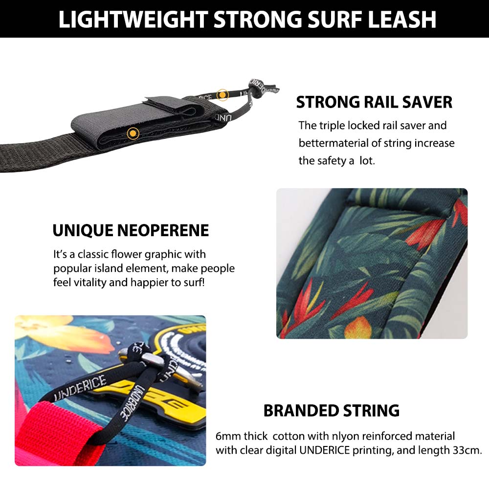 SUP Paddle Leash 7MM10FT Surfi - Stand Up Paddle Leash recension och pris