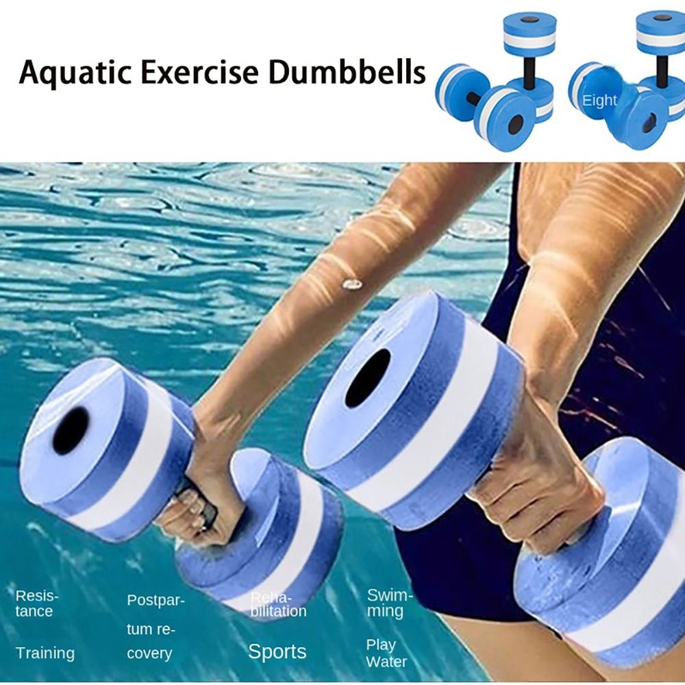 Multicolor EVA Water Dumbbell  - Aquatic Sports Equipment recension och pris