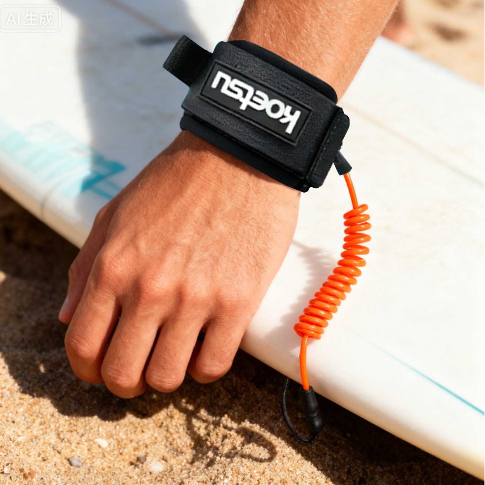 Coiled Bodyboarding Leash TPU  - Stand Up Paddle Leash recension och pris
