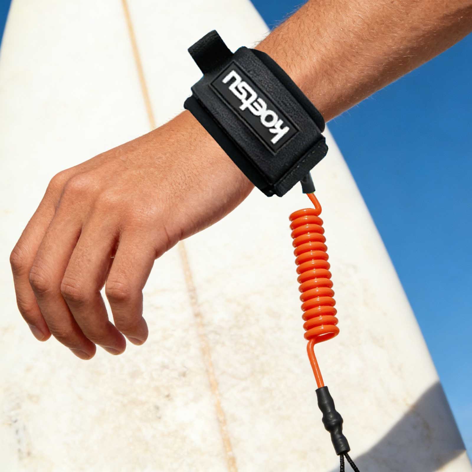 Coiled Bodyboarding Leash TPU  - Stand Up Paddle Leash recension och pris