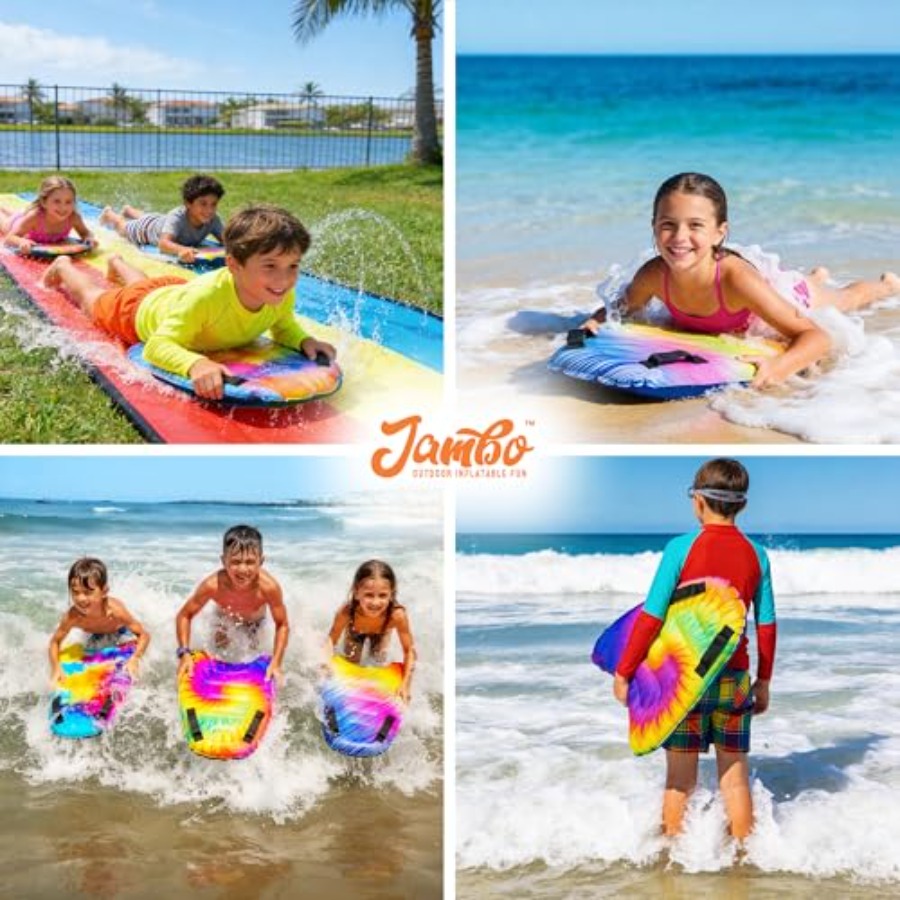 4 Pack Inflatable Surf Body Bo - Bodyboard Boogie Board recension och pris