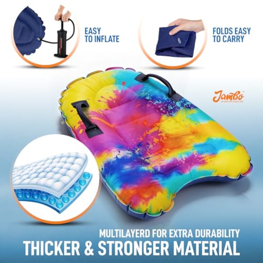 4 Pack Inflatable Surf Body Bo - Bodyboard Boogie Board recension och pris